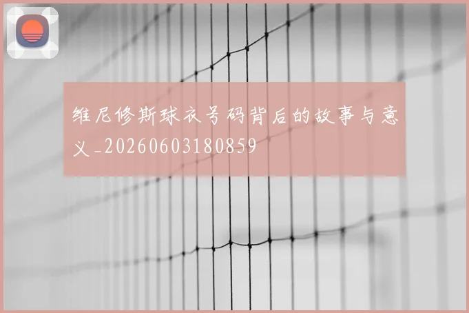维尼修斯球衣号码背后的故事与意义_20260603180859